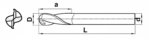 MT100V-018Z18R02-32-L092-Al DLC